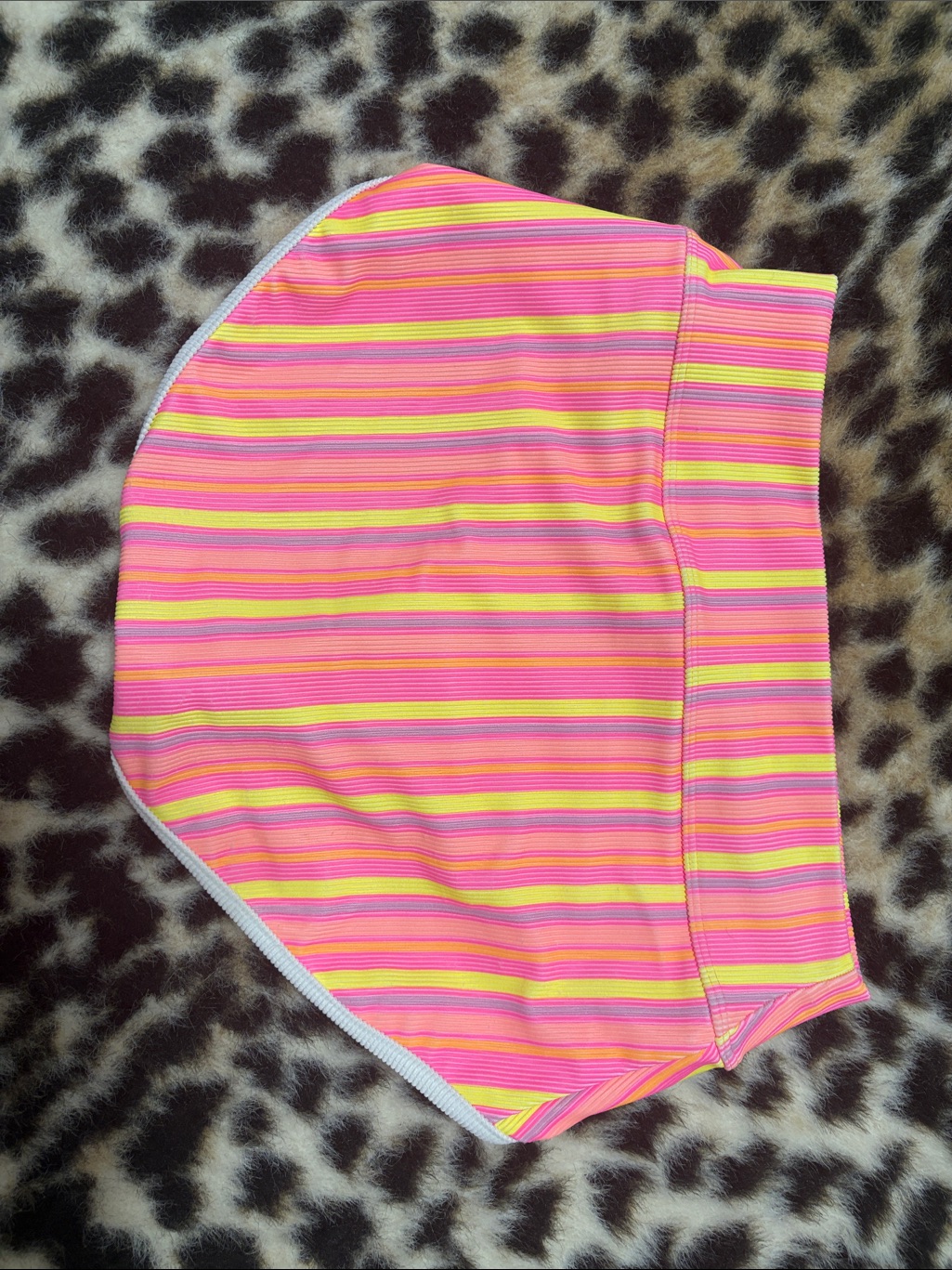 Women’s Lainsnow Pink And Yellow Bikini Bottoms — image 2 of 4
